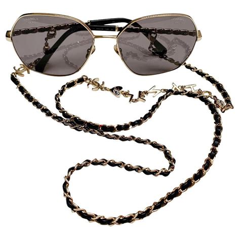 chanel shield sunglasses price|Chanel sunglasses with chain 2022.